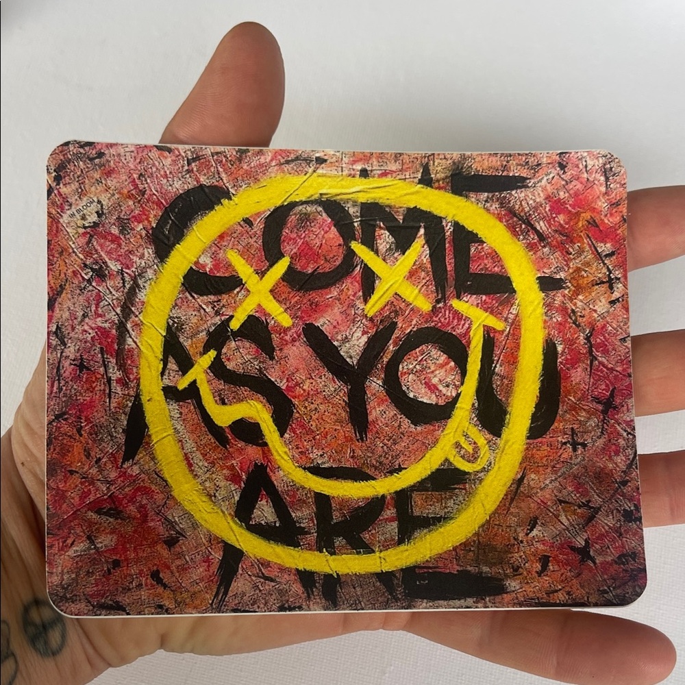 Premium Vinyl Sticker - Nirvana - Come As You Are